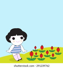The World Is Waiting For Your Smile illustration