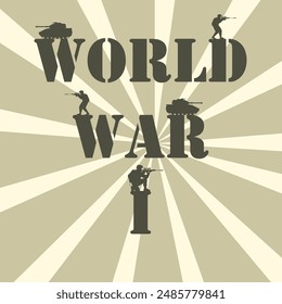 Weltkrieg 1 Alliierte Mächte Frankreich Vereinigtes Königreich Russisch Italien Vereinigte Staaten Japan Mittelmächte Österreich Ungarn Deutschland Osmanisches Reich Bulgarien Vektorgrafik Design