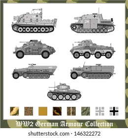 World War 2 German armor