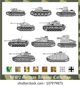 World War 2 German armour collection
