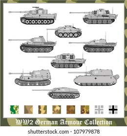 World War 2 German armour collection