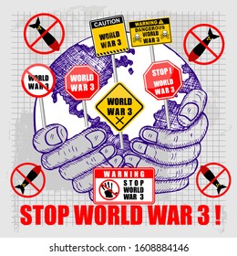 World War 3 Poster and banner