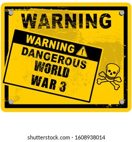 World War 3 Poster and banner