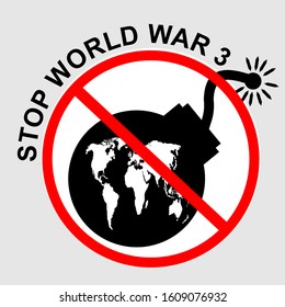 WORLD WAR 3 POSTER AND BANNER