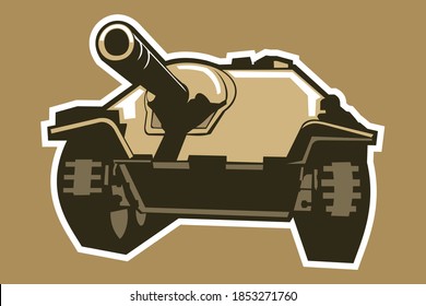 Ilustración vectorial de los tanques livianos alemanes de la Segunda Guerra Mundial