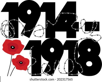 World War One Symbolic graphic design