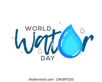 World Water Day Background.