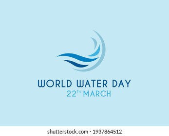 world water day background , greeting card or poster for campaign save water