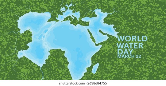 World Water Day Concept. glacier preservation. Saving water and glacier preservation concept- Environment day and earth day.
