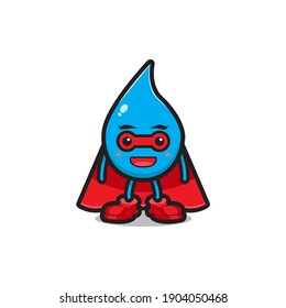 . World water day icon concept isolated vector. Flat cartoon style