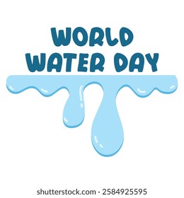 World Water Day Save the water - ecology concept