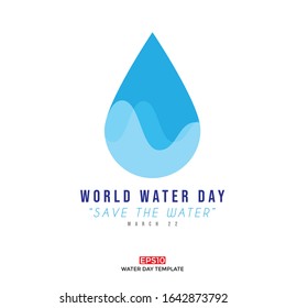 World Water Day stock illustration 