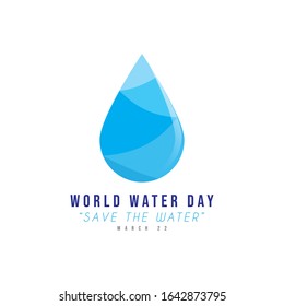 World Water Day stock illustration 