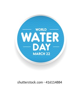 World water day vector