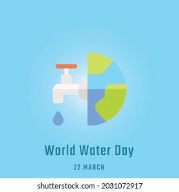 
World Water Day, Vector illustration design.
