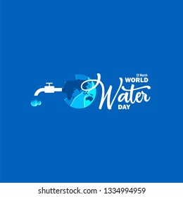 World Water Day Vector Template Design Illustration