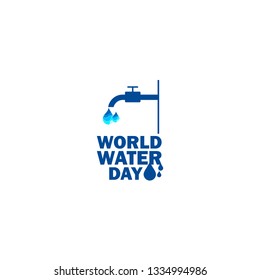 World Water Day Vector Template Design Illustration