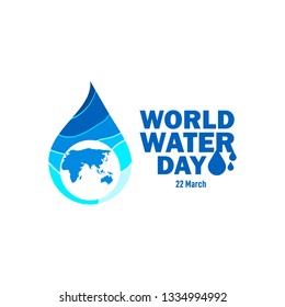 World Water Day Vector Template Design Illustration