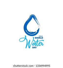 World Water Day Vector Template Design Illustration