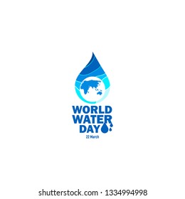 World Water Day Vector Template Design Illustration