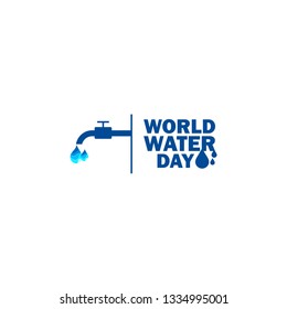World Water Day Vector Template Design Illustration