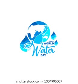 World Water Day Vector Template Design Illustration