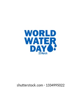 World Water Day Vector Template Design Illustration