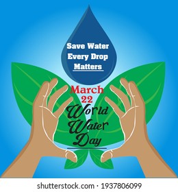 Día mundial del agua, agua potable salva agua potable marchas 22