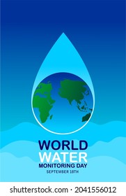WORLD WATER MONITORING DAY 18TH SEPTEMBER