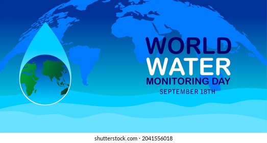 WORLD WATER MONITORING DAY 18TH SEPTEMBER