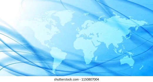 World wave summer background