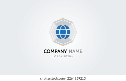 world web, earth globe, website icon contact Vector Illustration