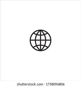 World Web Icon Design Vector