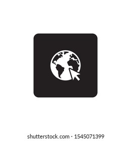 World web, website icon symbol vector
