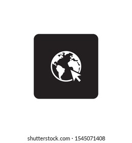 World web, website icon symbol vector