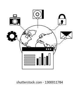 world website chart email security