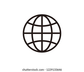 World website icon sign symbol