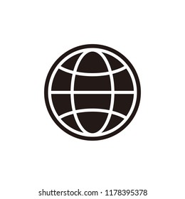 World, website icon symbol