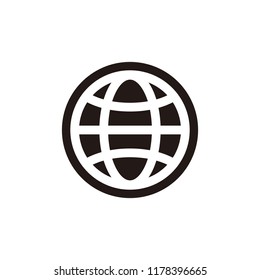 World, website icon symbol