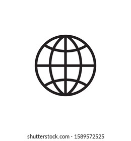 World website icon symbol vector illustration