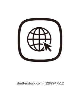 World website www icon sign symbol