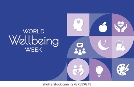 World Wellbeing Week takes place in last week of June. It is a global awareness campaign dedicated to promoting and celebrating all aspects of physical, mental, emotional, social, and financial health