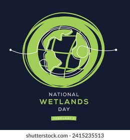 World Wetlands Day, held on 2 February.