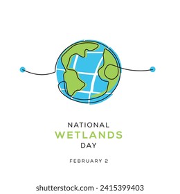 World Wetlands Day, held on 2 February.
