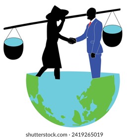 World Wetlands Day Vector logo