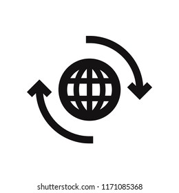 World wide vector icon