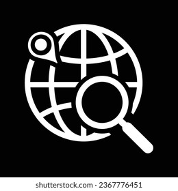 World wide web concept globe icon set. Planet web symbol set. Globe icons for websites