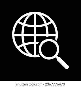 World wide web concept globe icon set. Planet web symbol set. Globe icons for websites