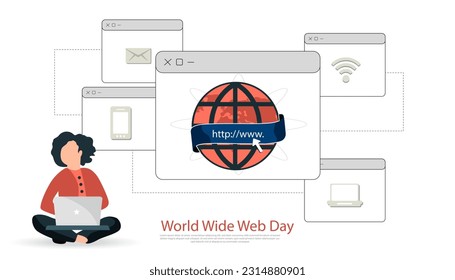 World Wide Web Day is an annual celebration observed on August 1st to commemorate the invention of the World Wide Web.