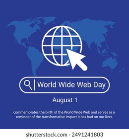 World Wide Web Day is an annual celebration observed on August 1st to commemorate the invention of the World Wide Web.